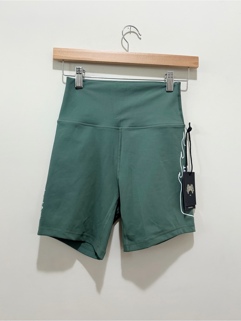 NWT Darc Sport SHE Biker Shorts Green Small Limited Edition 365/500